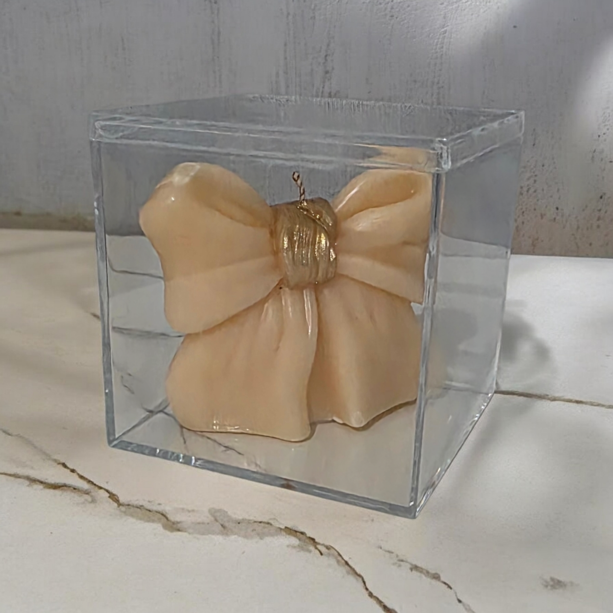 Bow Candle Gift Box